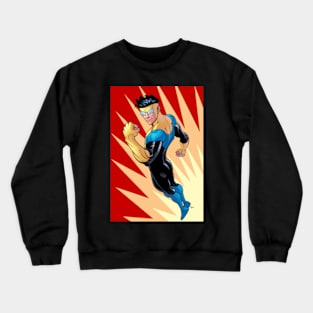 invincible poster Crewneck Sweatshirt